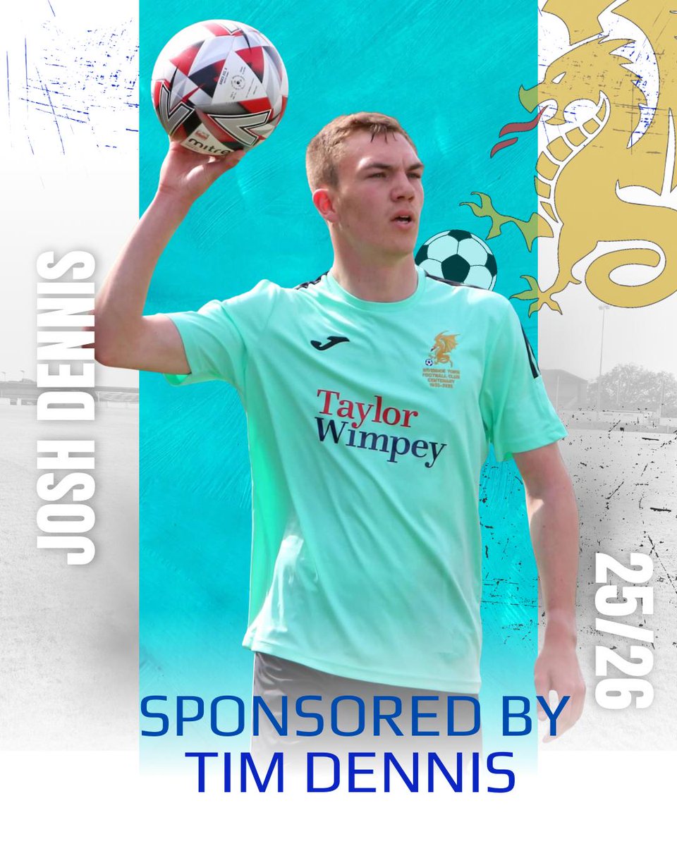 wivenhoetown_fc's tweet image. Huge thanks to former Dragons' centre back Tim Dennis for sponsoring defender Josh Dennis.
A big season for Josh who follows the footsteps of his brother as he aims to establish himself as a regular in the Wivenhoe Town XI. Josh made his first appearance yesterday as a sub.