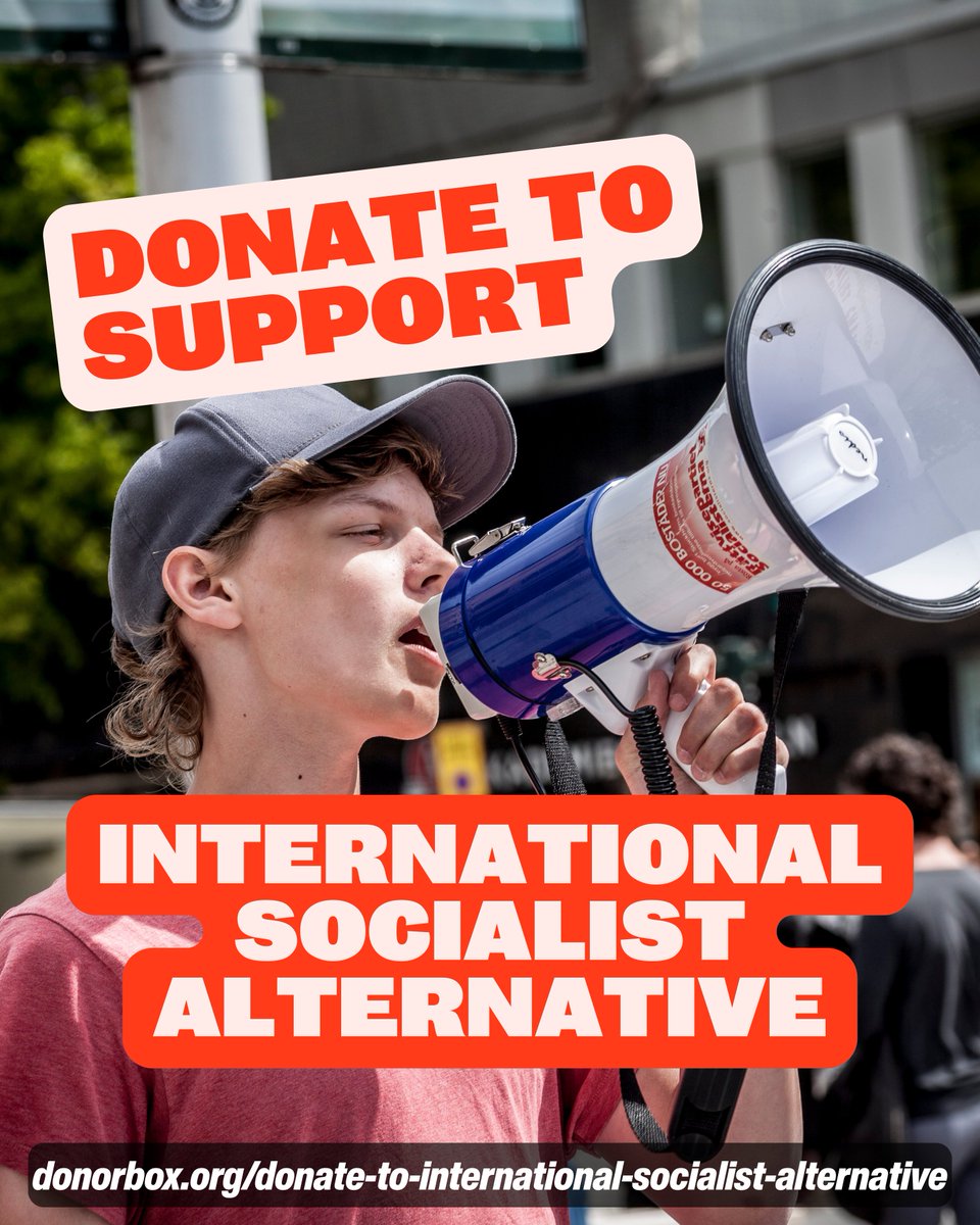 Support the building of an international fightback against capitalism, war and all oppression - donate to International Socialist Alternative! 

donorbox.org/donate-to-inte…