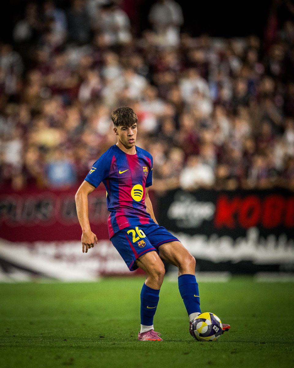 😍 Protagonisme de #LaMasia en el primer amistós del primer equip al Japó!

👍🏼 Victòria a Kobe (1-3)

⚽️ Debut (no oficial) de Dro amb gol!
🔝 Debut (no oficial) de Jofre!

#FCBMasia 💙❤️