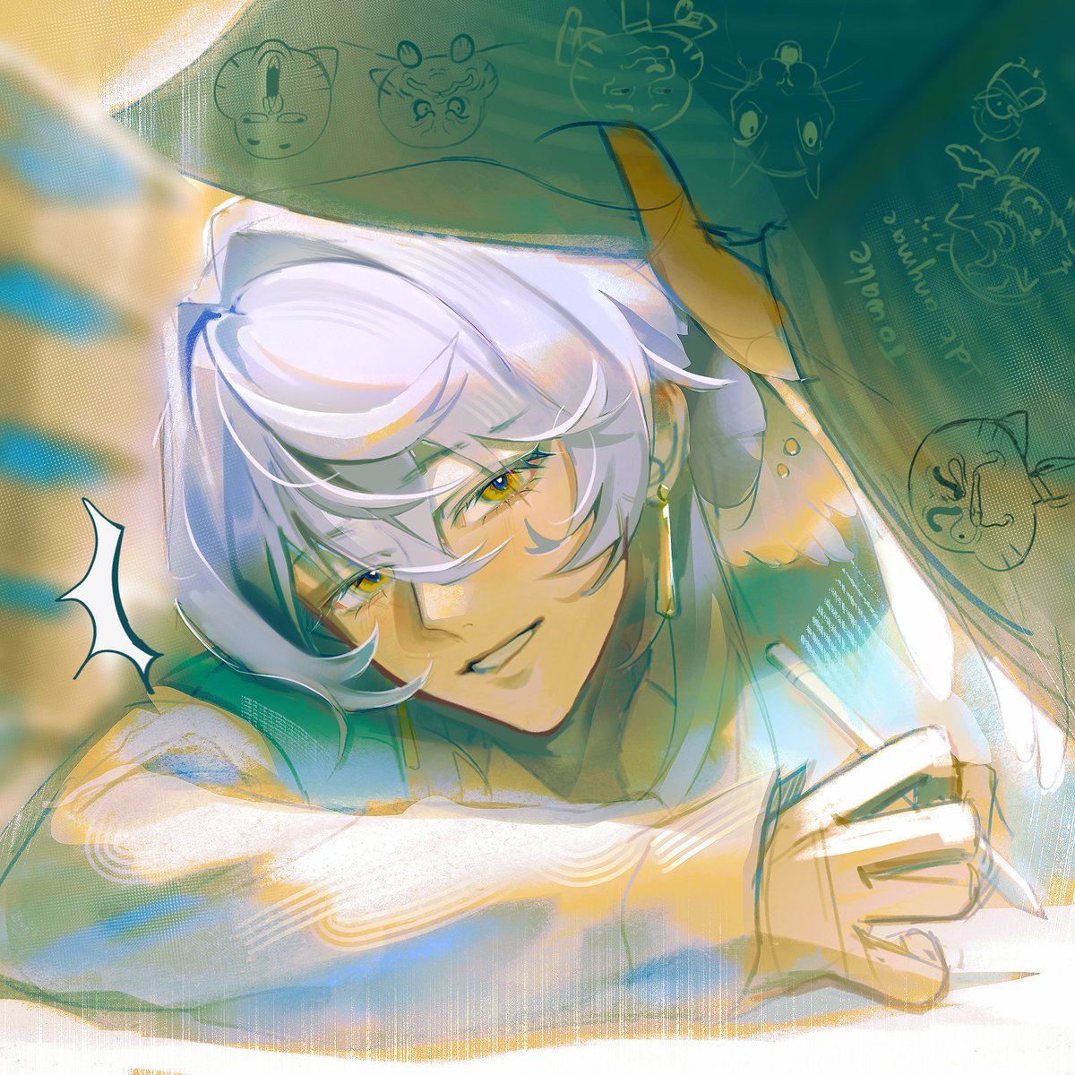 012Kab22's tweet image. “ Slacking off again…?”
#SundayHSR #Honkaistarrail