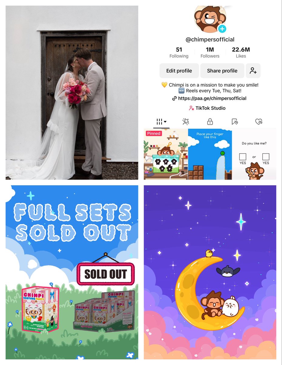 Been a pretty mental week or so in the world of Chimpers!

Months of work starting to pay off with some big wins landing.

We’re locked in. More on the way 🐒