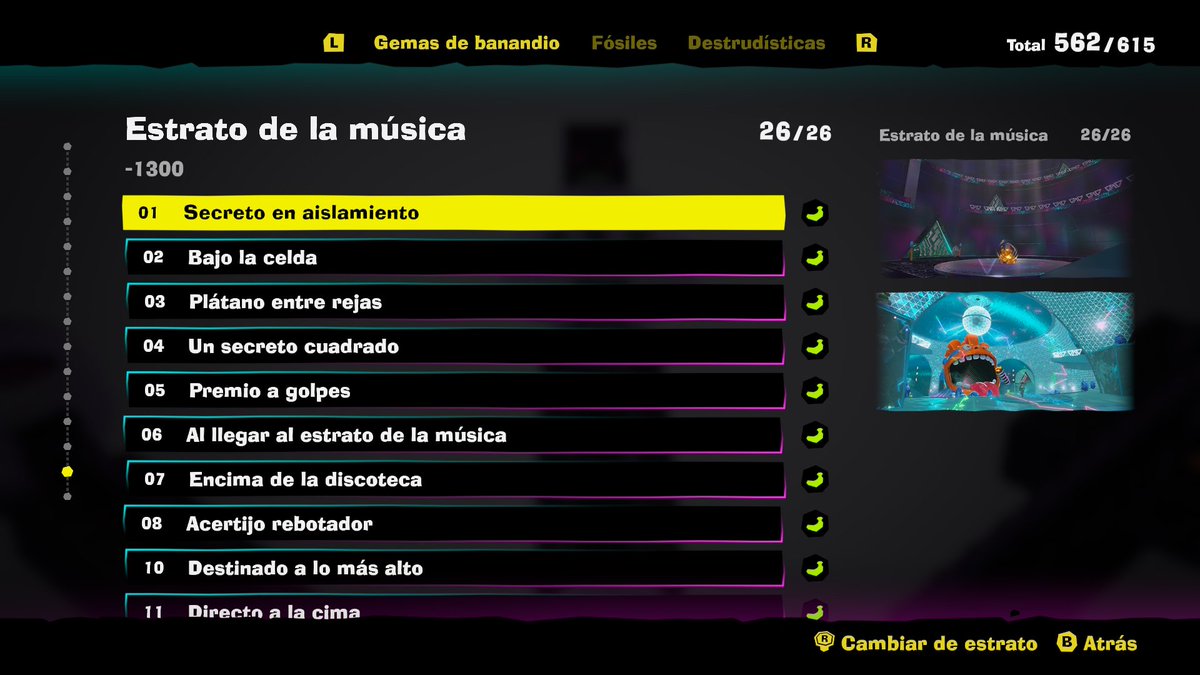 MrKaytos's tweet image. Sigo mi travesía hasta el 100% de Donkey Kong Bananza.
El GOTY de 2025 sin discusión.
Más de 35 horas de juego y esto no para de ir a más y a más y a más 👇
