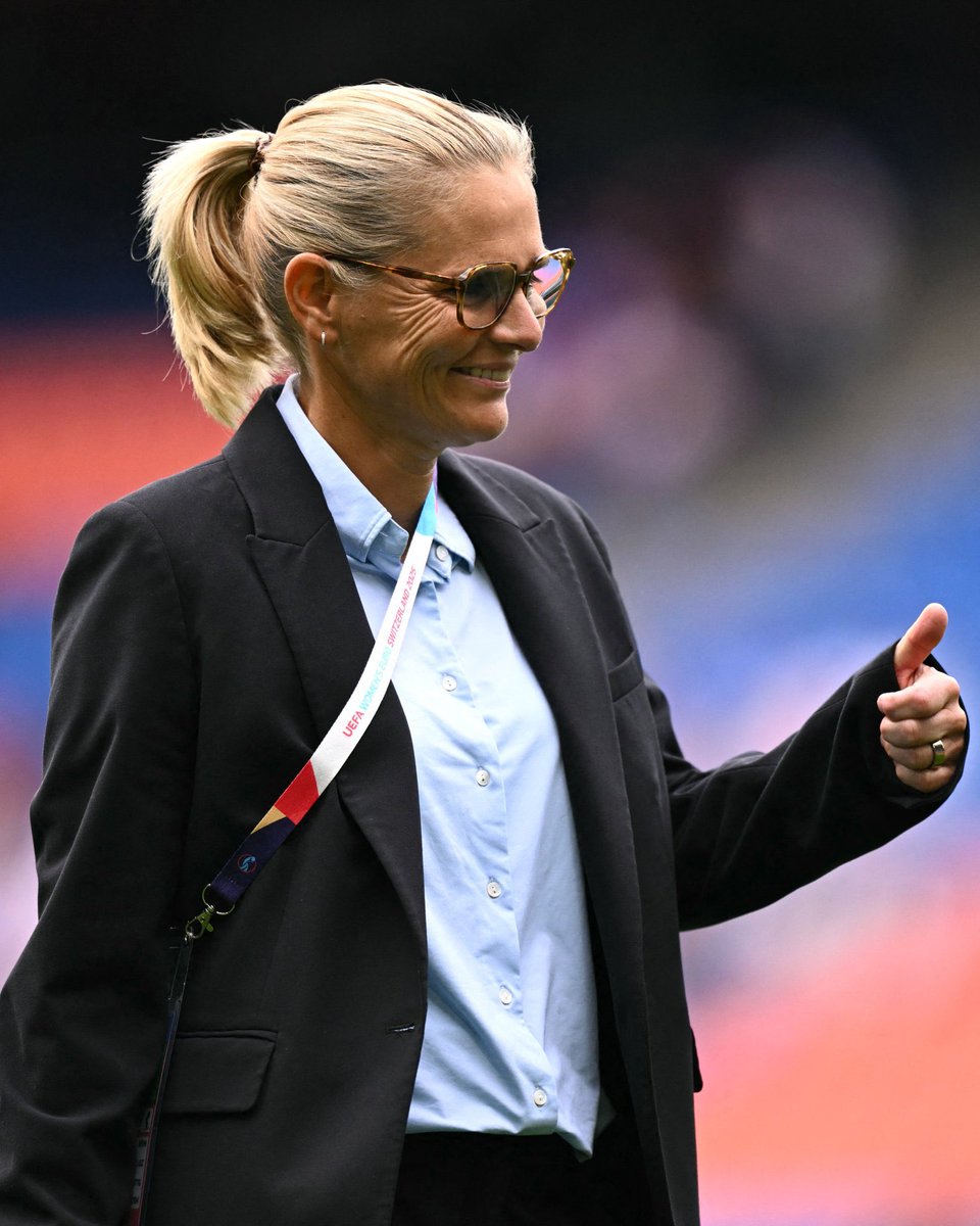Regardless of the result today, Sarina Wiegman is the greatest England manager of all time. 

No one can argue that 🏆
