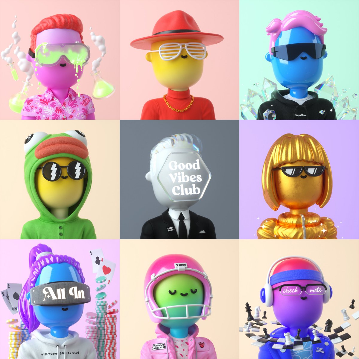 gabo-nft.eth (@gabo_anany) on Twitter photo GVC
- Award winning animation studio
- Clients like Google, Facebook, Reddit
- Only 6968 supply
- No secondary collection / no dilution
- Supply shock incoming
Don't say I didn't warn you
<a href="/GoodVibesssClub/">Good Vibes Club 🤙</a> GVC
- Award winning animation studio
- Clients like Google, Facebook, Reddit
- Only 6968 supply
- No secondary collection / no dilution
- Supply shock incoming
Don't say I didn't warn you
<a href="/GoodVibesssClub/">Good Vibes Club 🤙</a>