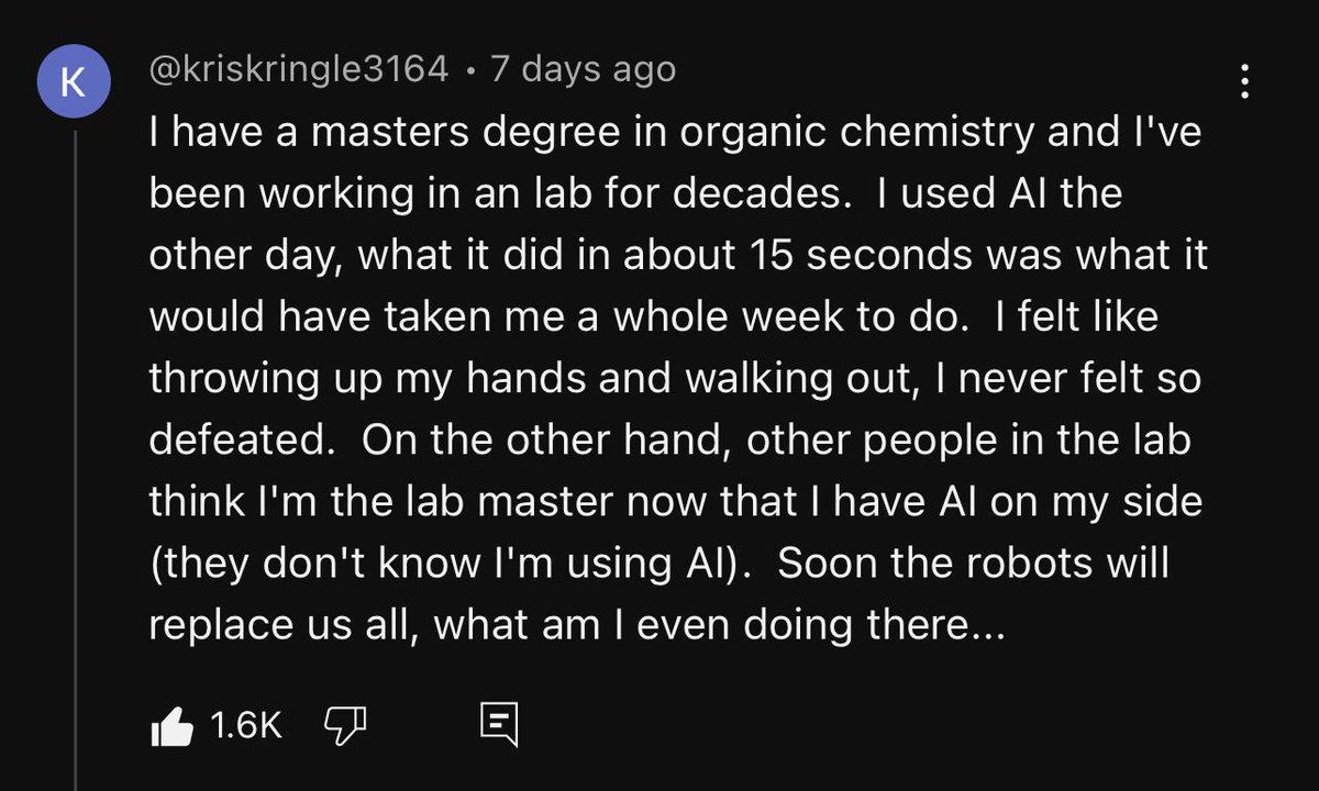 SwethaAnusha's tweet photo. We don't have time.... Now or never! 
Act fast. These are comments on an AI Video on YouTube. 

#aiiswatchingyou #actfast #youtube #aivideo #learnai #nowornever https://t.co/Ya5XRwIvup