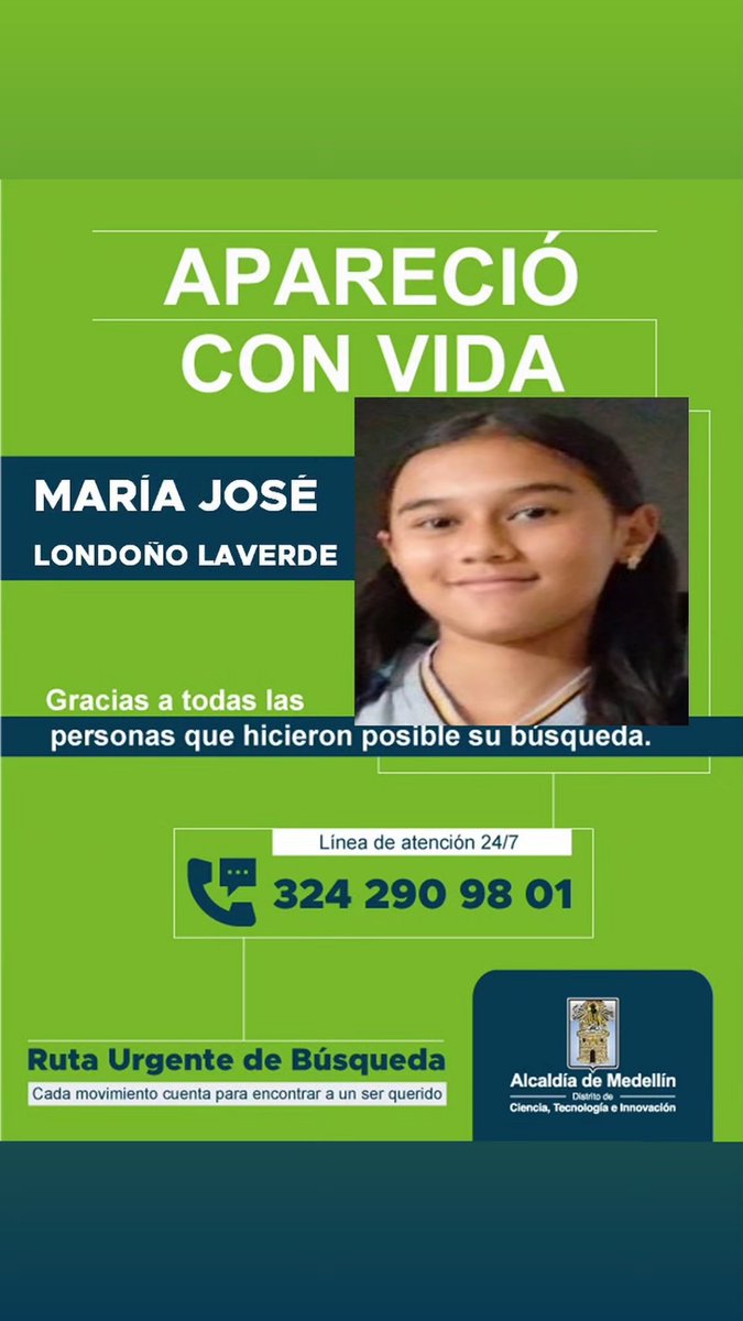 ¡Gracias a todas las personas que se solidarizaron con la búsqueda!

#HastaEncontrarles