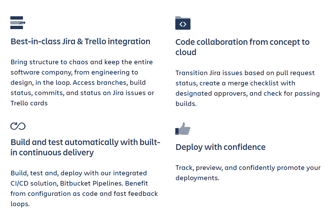 savyata55's tweet photo. #LSPPDay57 
Today, I explored bitbucket. It stands out for deep jira and trello integration, BitBucket Pipelines, Smart Mirroring and IP whitelisting. Built in wiki's for documentation is a plus.
#60DaysOfLearning2025 #LearningWithLeapfrog
@lftechnology https://t.co/hc69elB5Xn