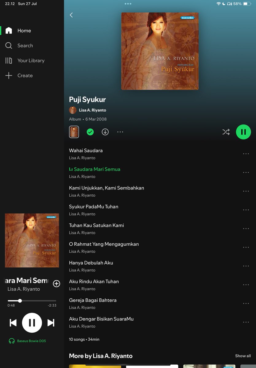 playlist ini bikin nostalgia zaman sd-smp

playlist dari kaset tape di mobil yang selalu diputar 🥺
bener-bener definisi lagu rohani lama “have a special place in my heart”