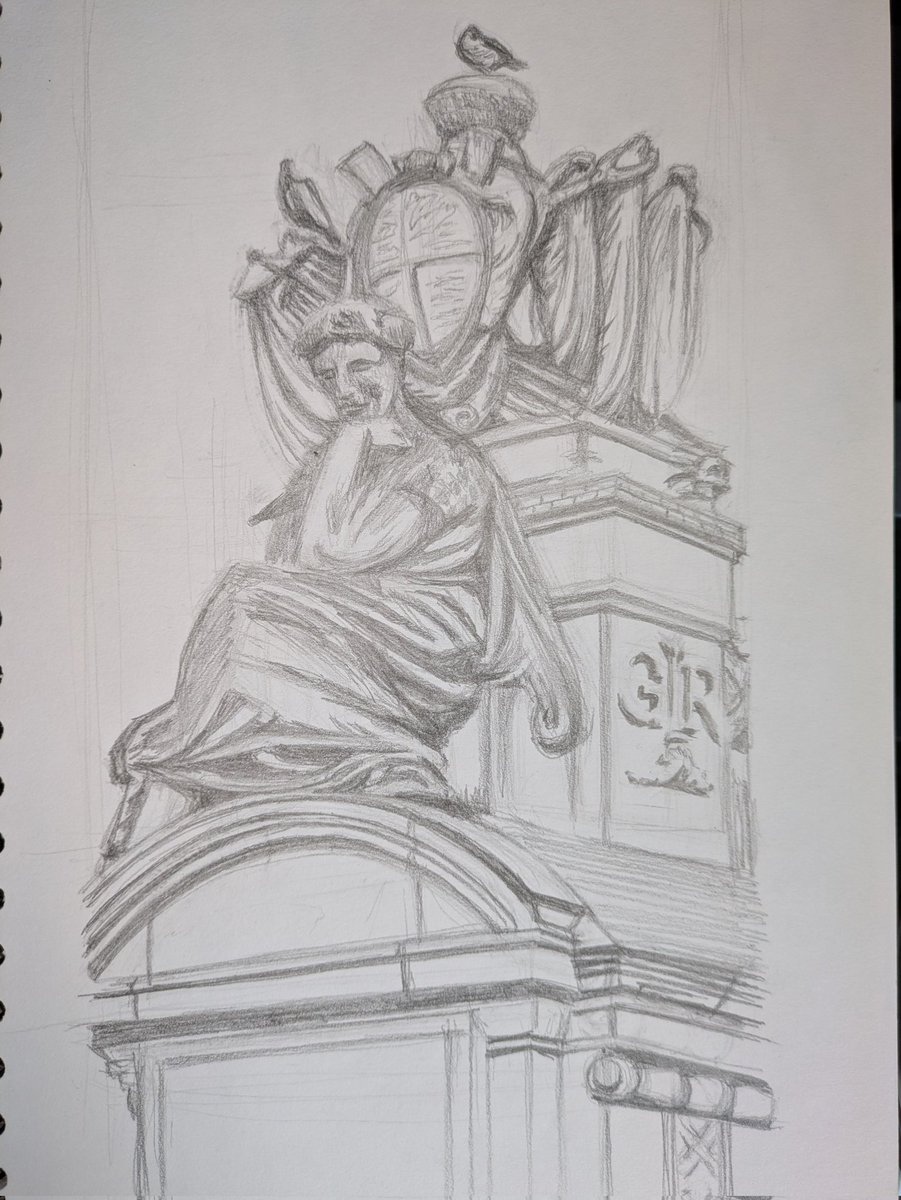 trripps's tweet image. Drew the statue in my local park again. Closer this time and from the opposite side. It'll be fun to try some Mignola style inking on, but not today 😅
@rayrayishappy
#unlockyourcreativity
LFGGGGG!!!😁