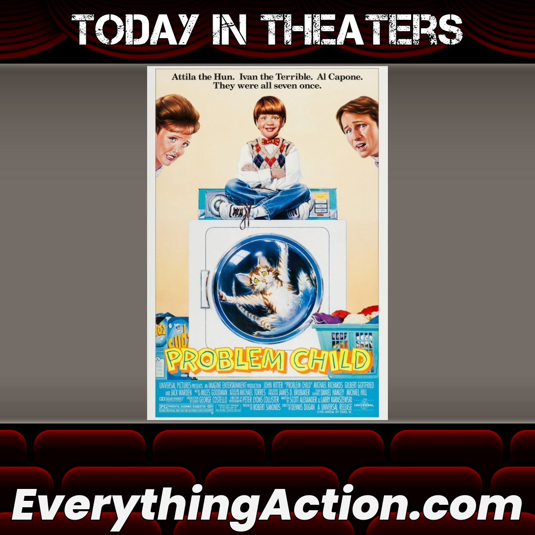 evaction's tweet image. #JohnRitter adopted a #ProblemChild 35 years ago when the movie opened on July 27th, 1990 #MichaelOliver #JackWarden #GilbertGottfried #AmyYasbeck #MichaelRichards #DennisDugan #JuniorHealy #90sMovies #90sComedy