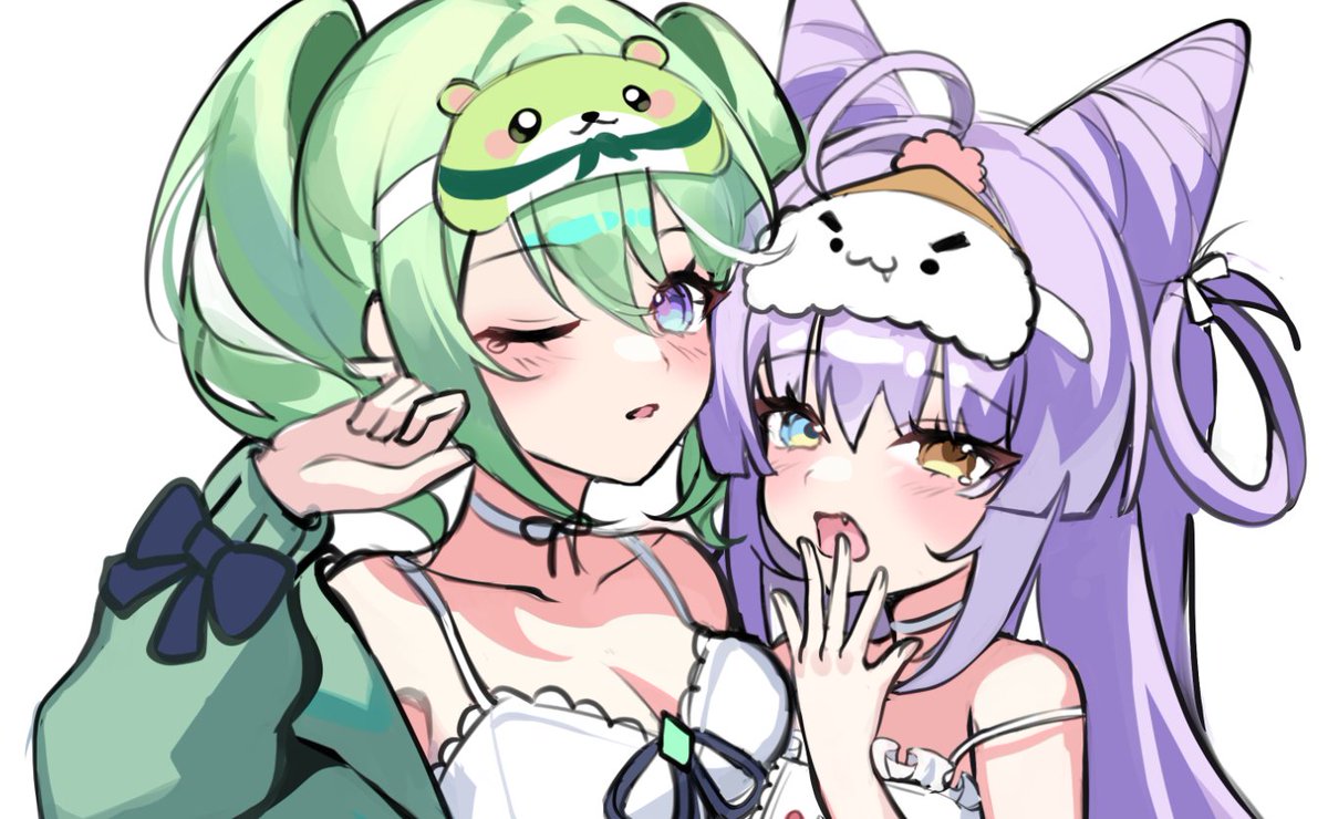 S2Yulha's tweet image. 리코 부키...💚💜