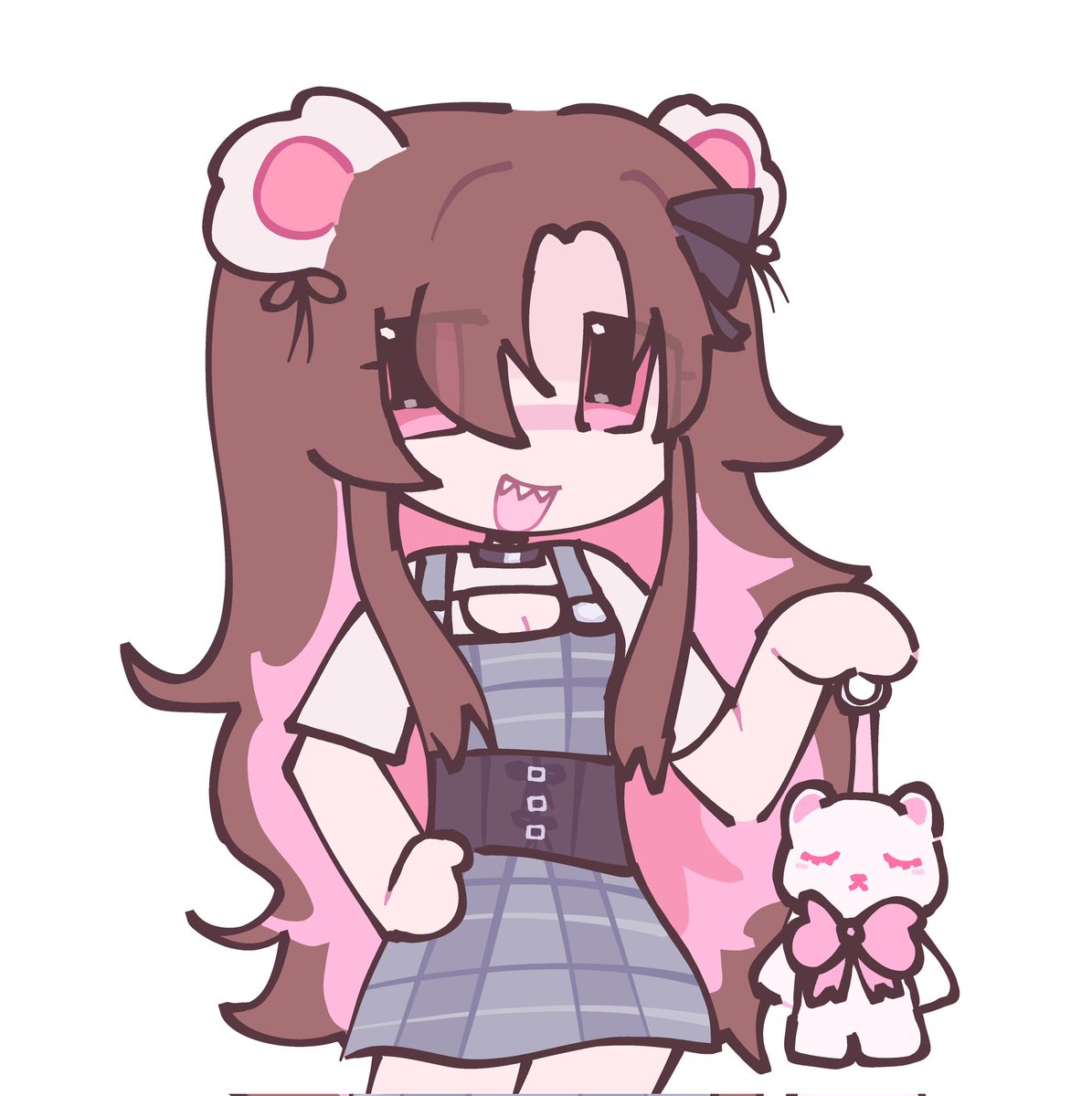 plashmax's tweet image. dani has the only 24 karat gold labubu!!! 

[ #polarcub #polarcubart @PolarCubYT ]