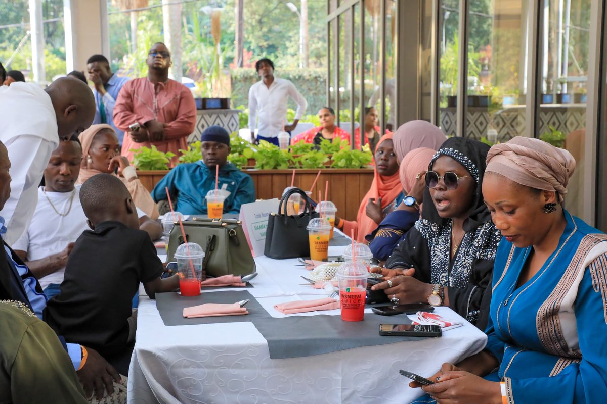 CEOSWIFTNEWS's tweet image. Halal Brunch at Four Points by Sheraton! The @Onc_nrm1 boss, SPA/PA Hajjat Hadijah Namyalo (@ChiefMuzzukulu),is in attendance as outstanding Muslims are recognized for their contributions to the growth of the faith across various sectors.
She’s also among the esteemed nominees!