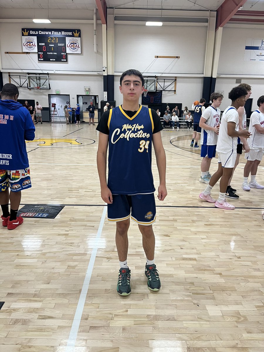 gteusabb's tweet image. Alden Papesh 
Chatfield High School
Class of 2029

“ True spark guy! Always brings energy to the team whenever it is needed and sets the tone for others. Also, always crashing the boards he is the teams most physical rebounder..” 

- Coach Andrew’s