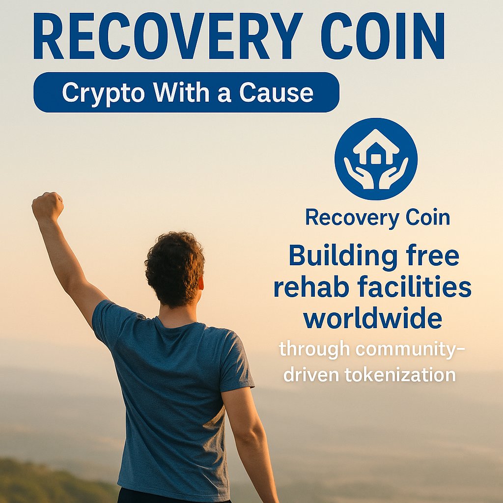 AlphaXM001's tweet image. 🚀 Introducing Recovery Coin: Crypto with a Cause 🌍💙
Recovery Coin isn’t just another token — it’s a movement for change.
We’re building a future where anyone, anywhere, can access free, non-medicated rehab facilities — all powered by the power of blockchain and community…