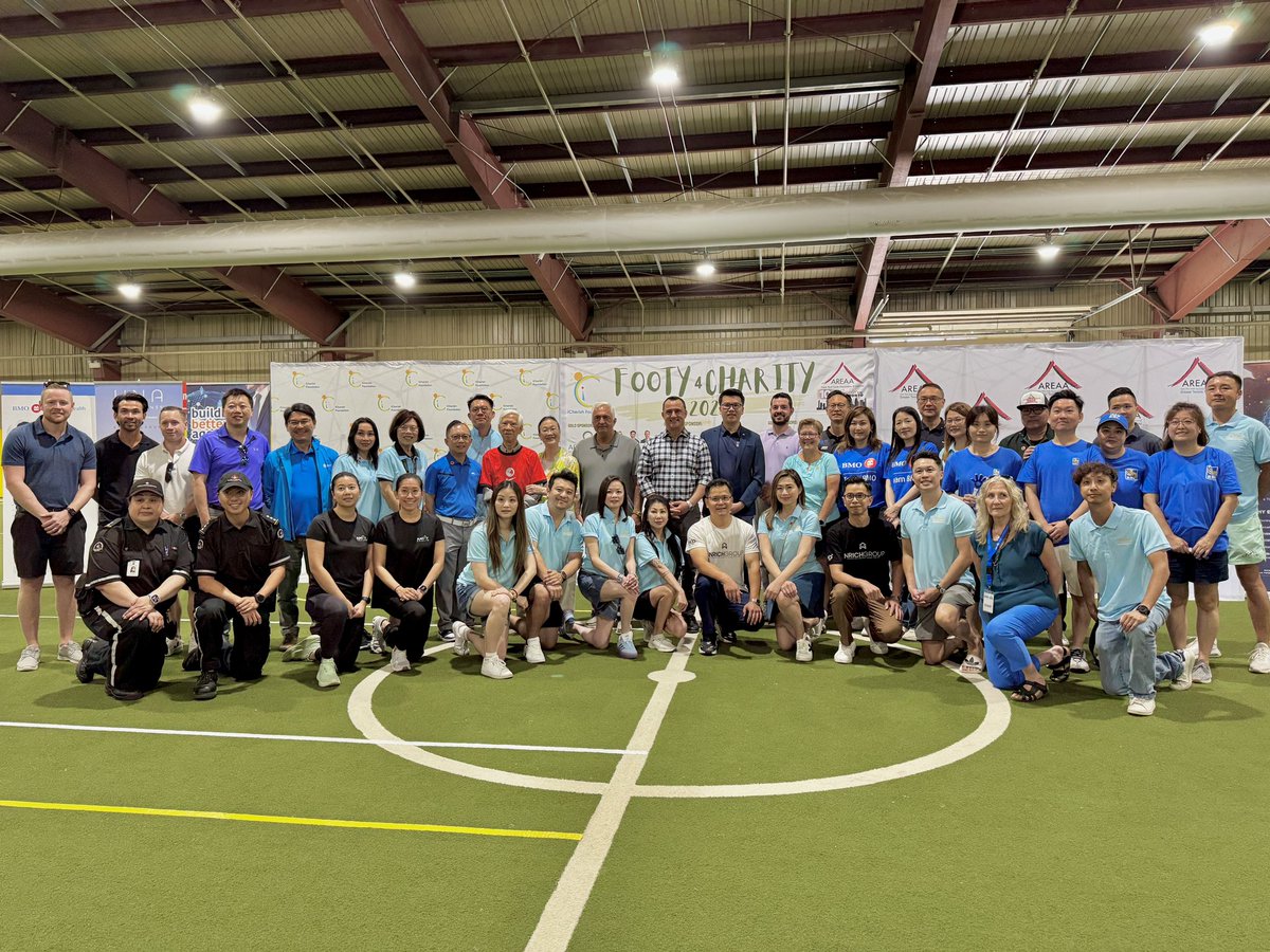 MichaelParsa's tweet image. Great to join AREAA and the iCherish Foundation this morning to kick off their annual "Footy4Charity" tournament!
Thank you to Amy Lau for inviting me to join you this morning, best of luck to all the participants and thank you to everyone who joined us for supporting this…