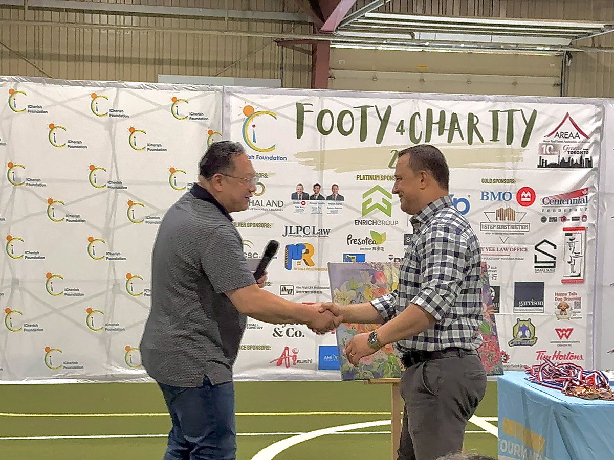 MichaelParsa's tweet image. Great to join AREAA and the iCherish Foundation this morning to kick off their annual "Footy4Charity" tournament!
Thank you to Amy Lau for inviting me to join you this morning, best of luck to all the participants and thank you to everyone who joined us for supporting this…