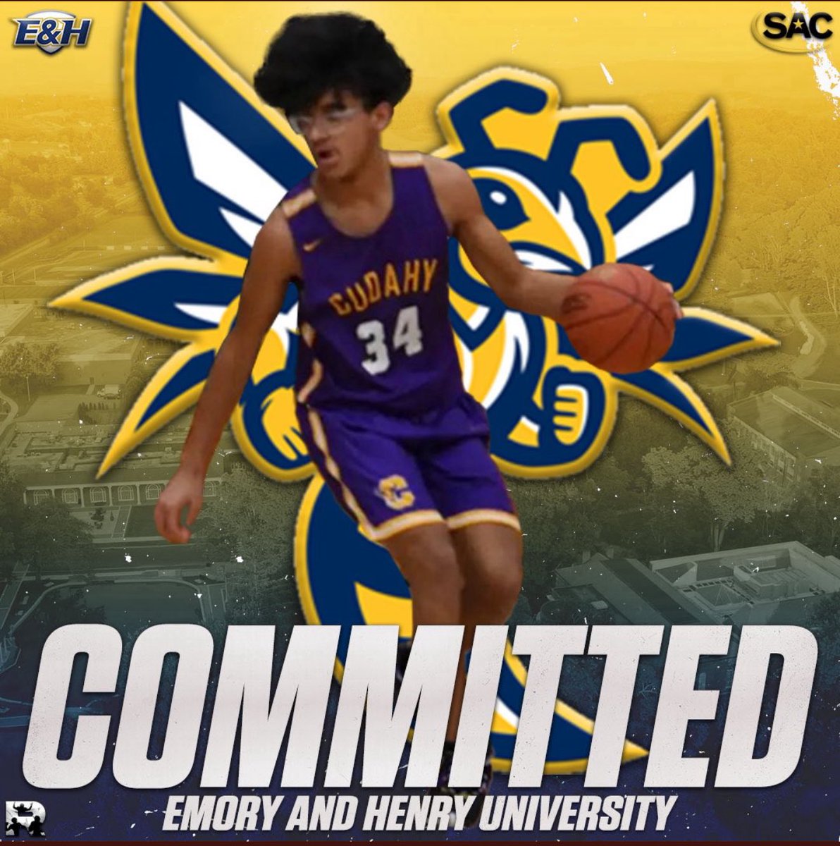 Blessed to announce my commitment to Emory and Henry University and I just wanted to take the time to thank God, My family, My teammates and former coaches and Coach Gravitt for giving me this opportunity.
#AGTG