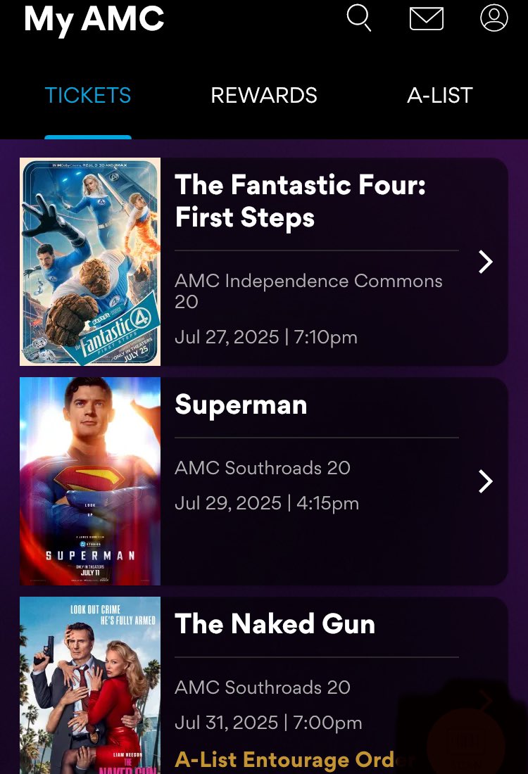 StevenM28021817's tweet image. Now this is a great week of movies!!
#atAMC $AMC
Seeing #FantasticFour tonight in Laser Imax
Excited to check out another theatre as well