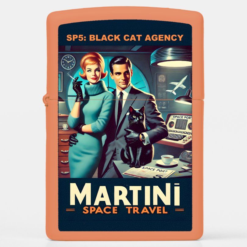 LeeHillerDesign's tweet image. π«π Black Catβ¨πΈβ¨Agency π π«
Mid Century Martini Space Travel Space Port 5 Black Cat Agency #Zippo Lighter
#midcentury #spaceage #Space #spacetravel #MartiniSpaceTravel #souvenir #gifts #giftideas #barware #WhatIf
zazzle.com/collections/miβ¦