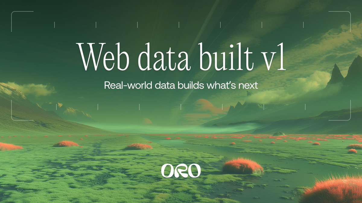 getoro_xyz's tweet image. Most models today are trained on scraped web data... But that’s not where the next performance leaps will come from.
The untapped layer?
Voice notes, wearable streams, receipts, calendars, diagnostics.
Structured, permissioned, and rich with real-world context.