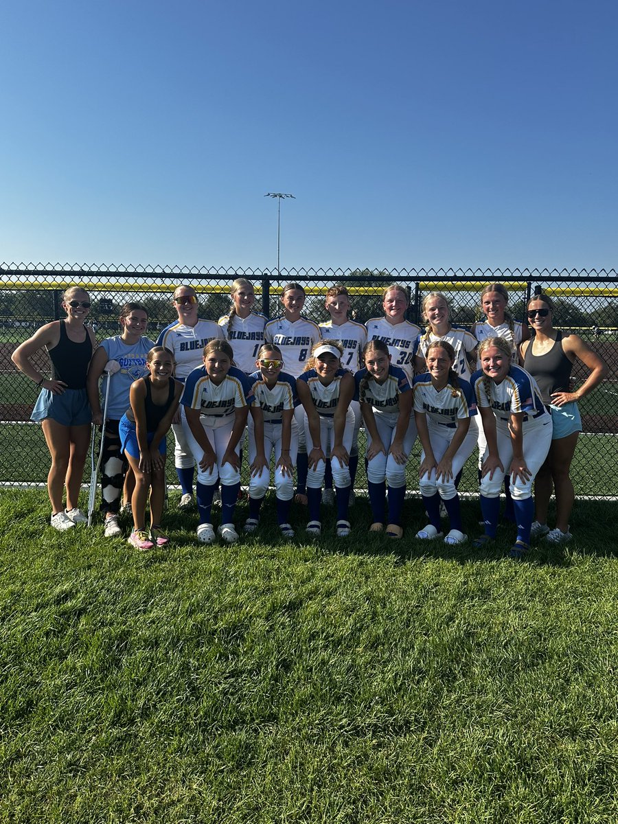 Freshman state was fun. Unfortunately we were bounced early this am in the tourney. Shout out to <a href="/CoralCollins11/">Coral Collins</a> &amp; <a href="/AndersonDalaney/">Dalaney Anderson</a> who took time out of their busy summers to coach &amp; mentor our kids. I couldn’t ask for 2 better alum to help us out! #muchlove <a href="/SewardBlueJays/">SewardBlueJays</a>