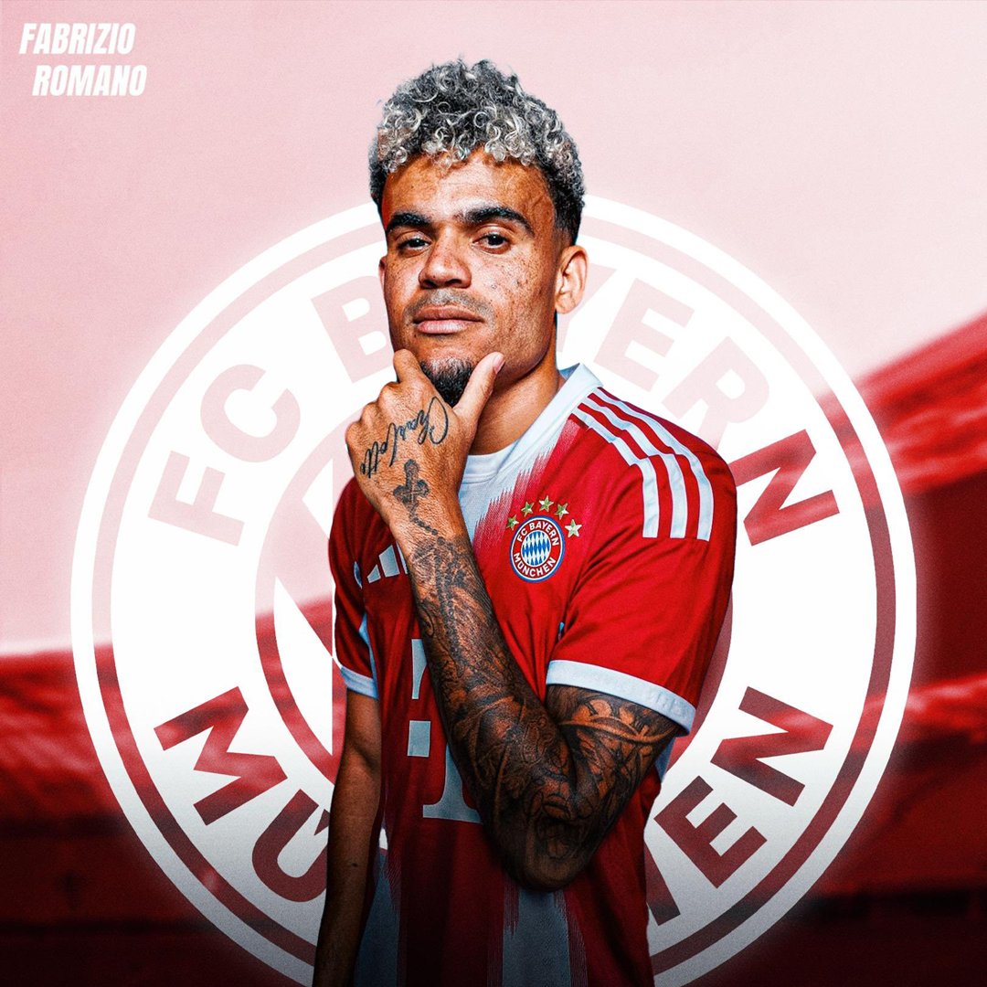 Transfery_'s tweet image. HERE WE GO 🚨
Luis Diaz za 75 mln euro zamienia Liverpool na Bayern Monachium! 🔝
POWODZENIA 🇨🇴 🤝 🇩🇪