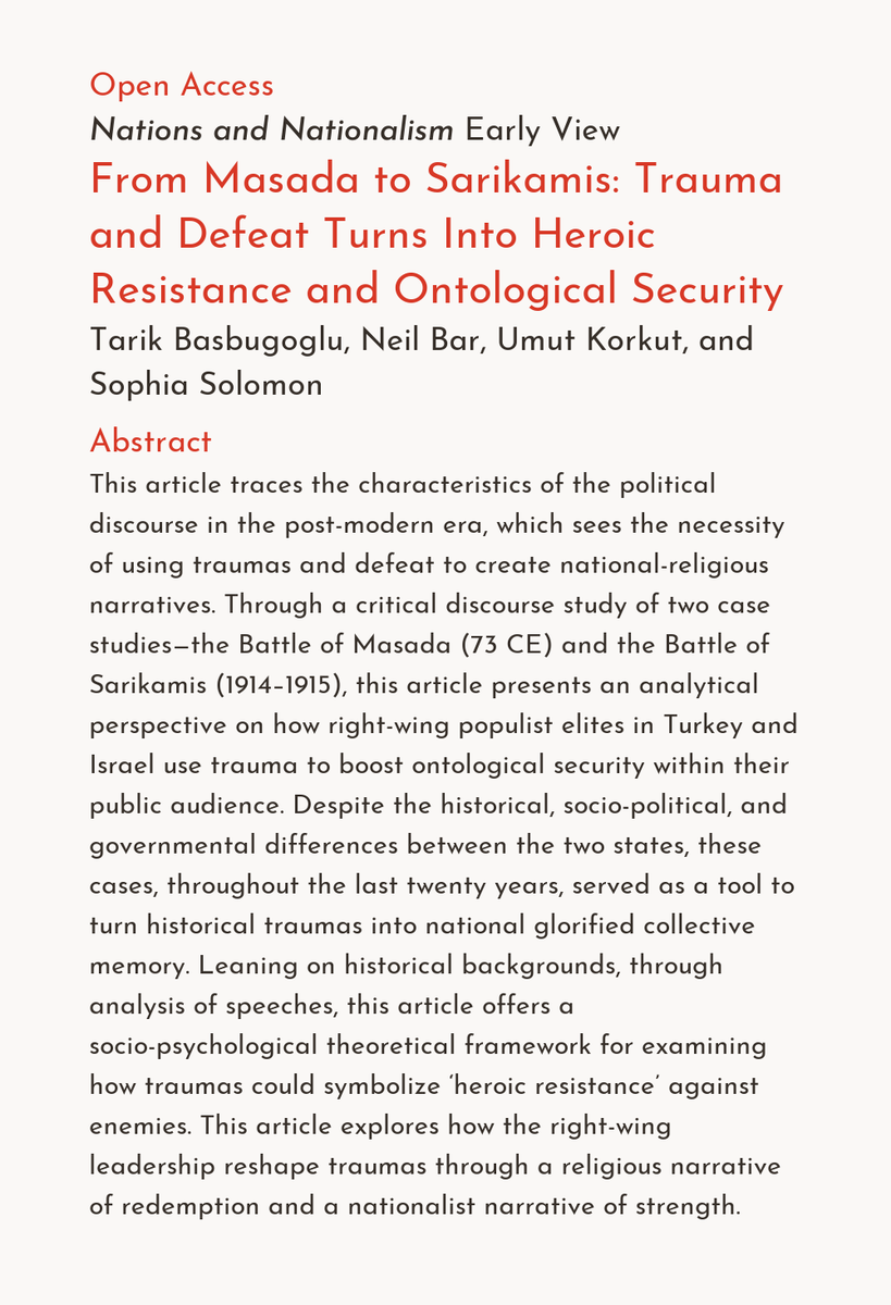 Nations & Nationalism tweet media