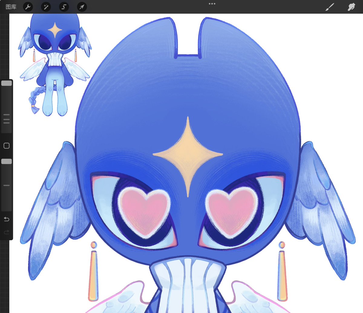 r1sa_kun's tweet image. MODEL FIN FOR @EebyDemon  ᕕ( ᐛ )ᕗ✨
#VtuberModel