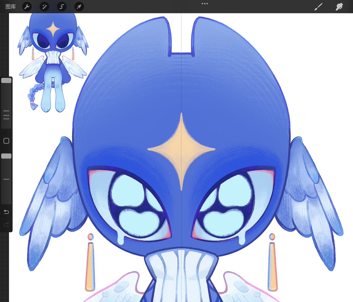 r1sa_kun's tweet image. MODEL FIN FOR @EebyDemon  ᕕ( ᐛ )ᕗ✨
#VtuberModel