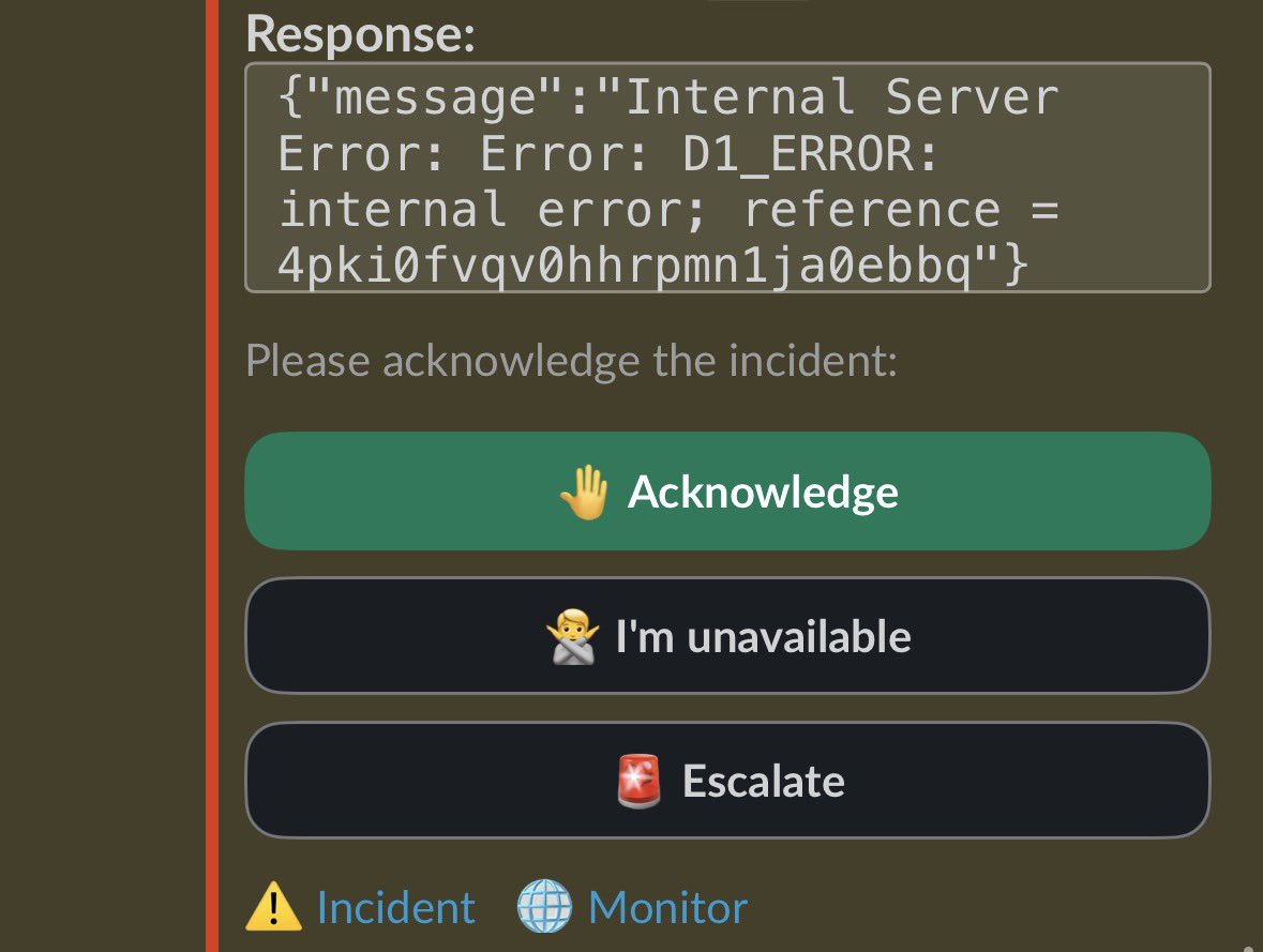 YumNumm's tweet image. Cloudflare D1調子悪い?