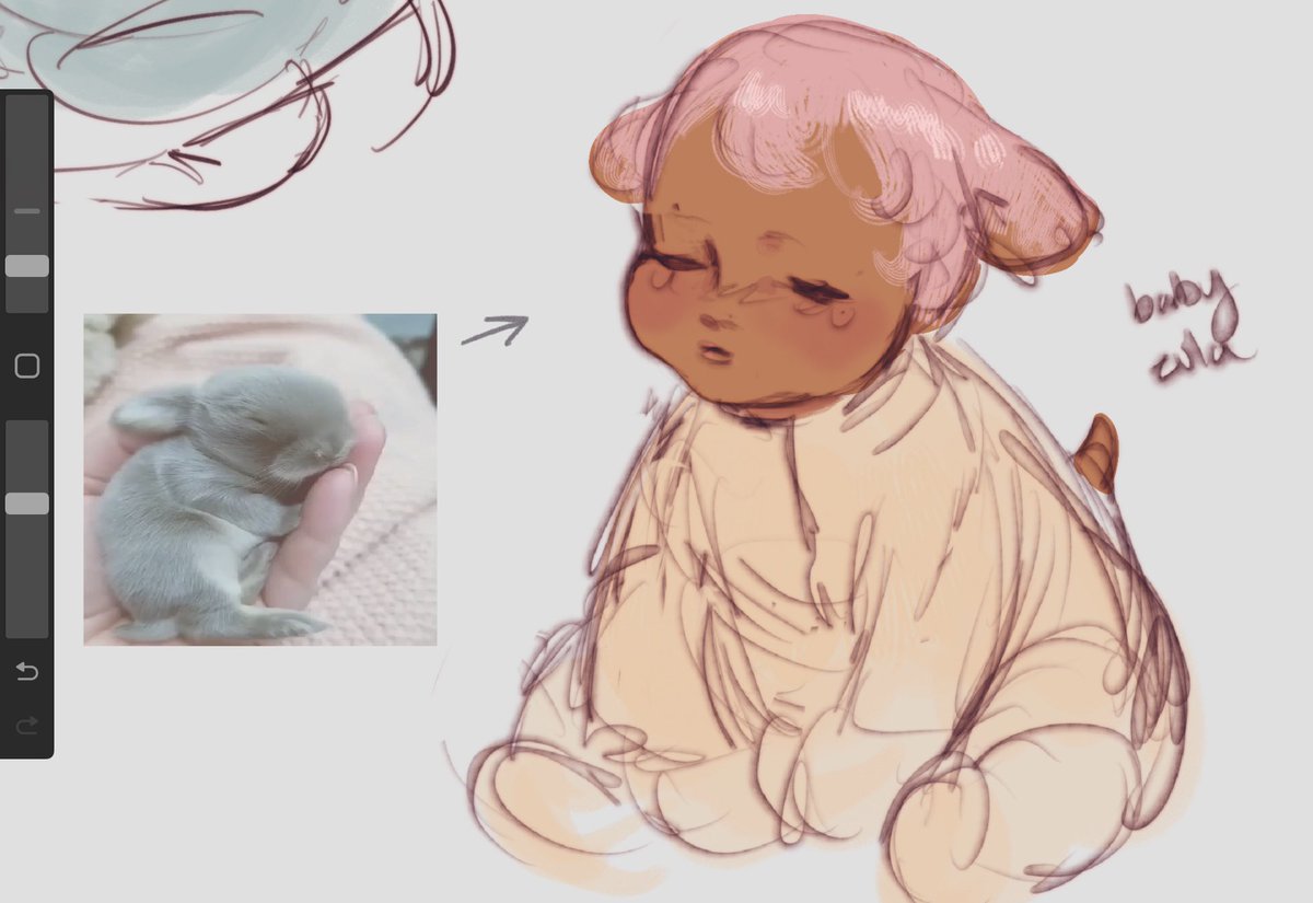 lilmsdevilette's tweet image. thoughts on baby vieras ft baby eulalia & her mom (old art) #eulaliaposting