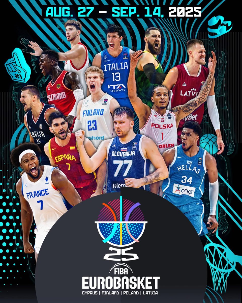 BLReese1's tweet image. Excited to watch the Eurobasket!! These guys play solid basketball 🏀