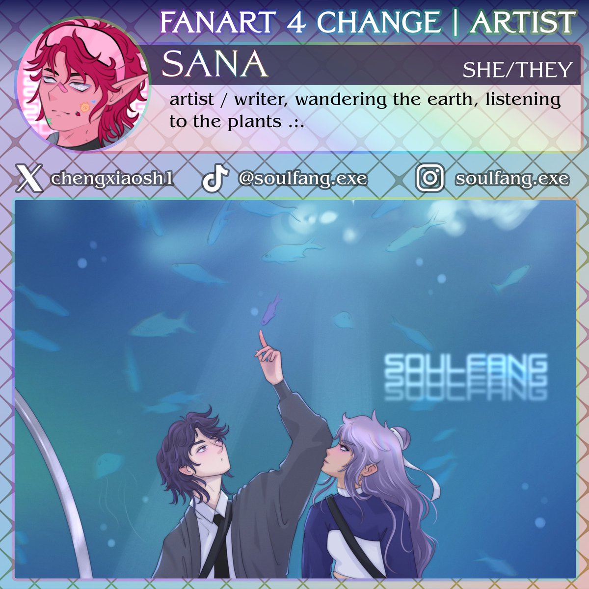 Fanart4Change's tweet image. ✨🎨 Artist Spotlight! ✨
It’s time for another featured artist announcement! @chengxiaosh1 will be working on pieces for a few of our sticker sheets!
#Fanart4Change #bg3 #StarWars #starwarstwt #animalcrossing