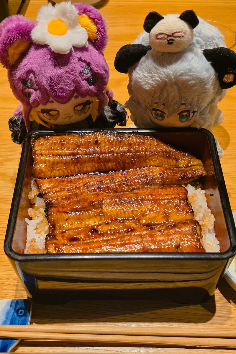 karu_pas's tweet image. さつまちゃん　これがうなぎだよ
#さつまといっしょ