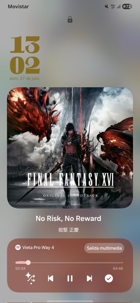 yeeepyeeep's tweet image. Estoy llegando al fallo y empieza a sonar este pedazo tema