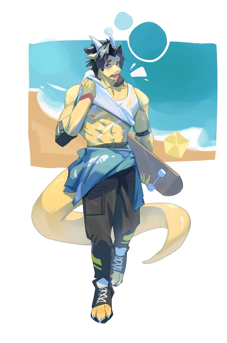 BigYellow0079's tweet image. 爽完了，很🥵，需要想个办法消消暑