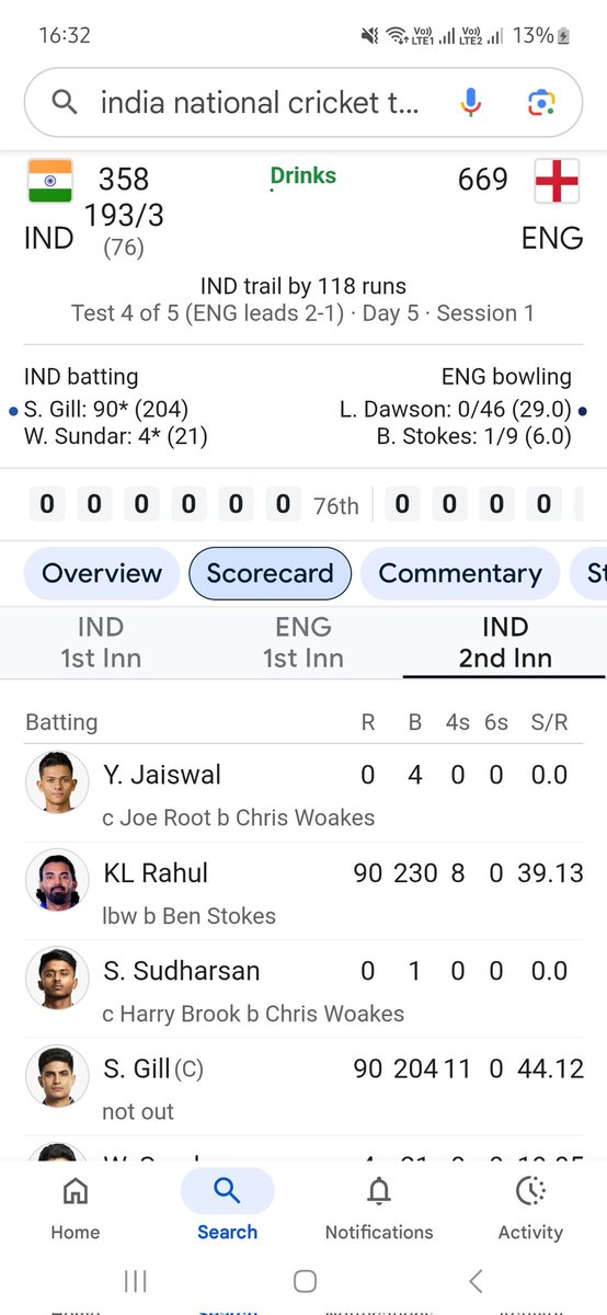 Merovaeous's tweet image. With one batter less, we are in deep trouble here
