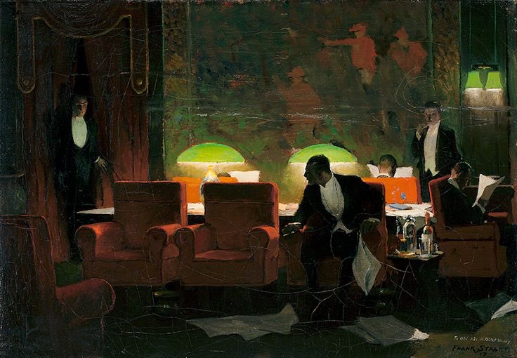 Frank Street-A Gentleman’s Club (1917).