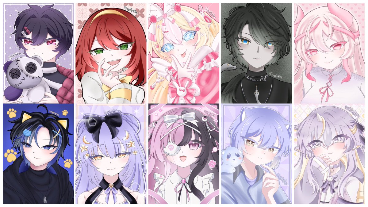 คอนเทนนี้ ผมทำเพราะ อยากสนับสนุน และให้กำลังใจ VtuberTH และ PNGTuberTH
รูปที่ผมวาดให้ ผู้โชคดีแต่ละEp. สามารถนำไปใช้ได้ฟรีๆ เลย ไม่ว่าจะ เอาไปใส่ตาราง หรือ ทำกู้ด หรือจะมาบอกในDM ส่วนตัวผมก่อนก็ได้ (แต่ยังไงผมก็ให้ฟรีฮะ) ผมมีความสุขกับคอนเทนนี้มากฮะ
#Nightไนท์สุ่มวาดVtuber