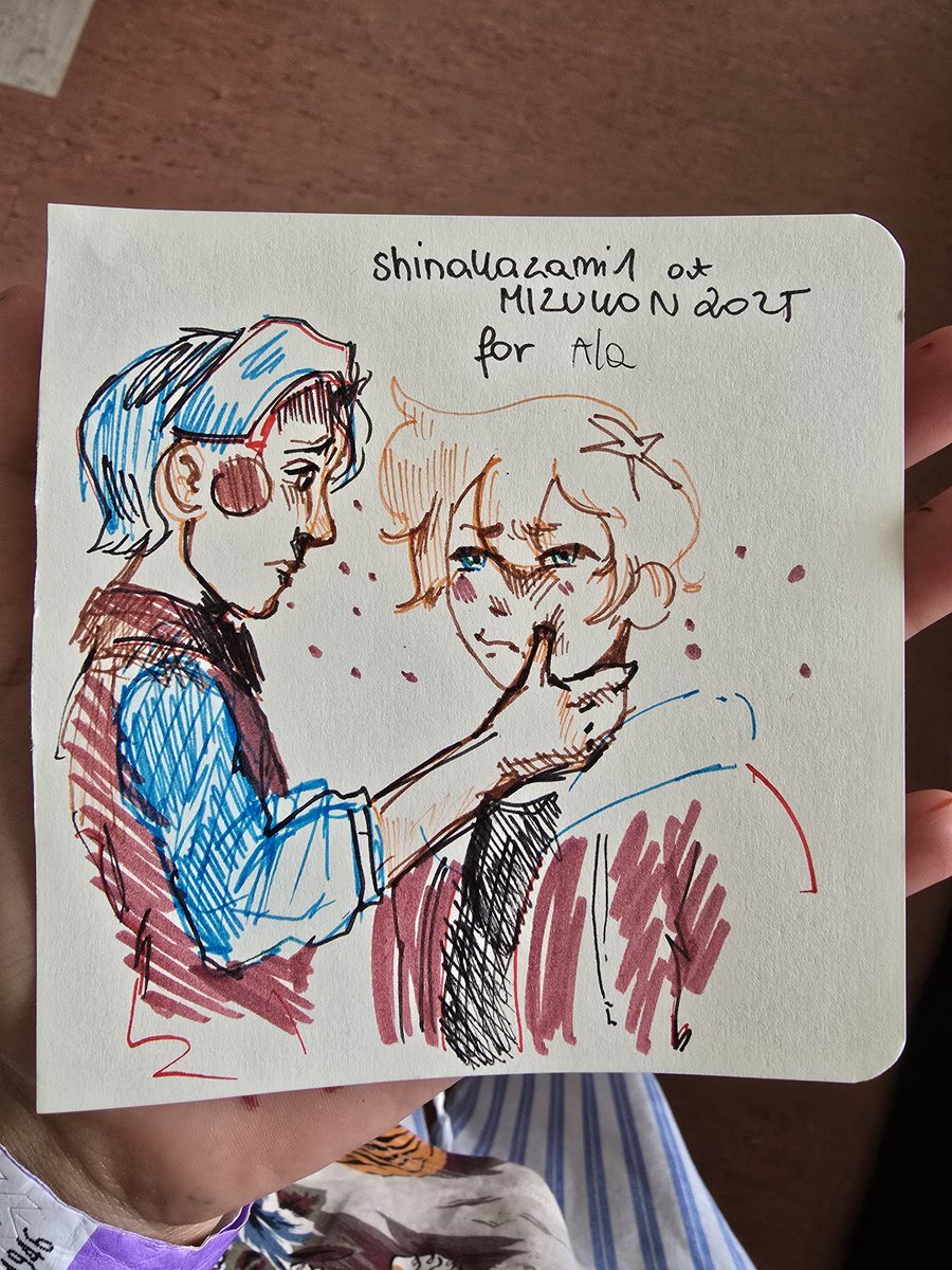 shinakazami1's tweet image. Art for @internalscreamh at #mizukon cus what the hale how does one make 200 pages of a comic for a diploma, a mad. Please check her out &lt;3 I'm at table 11 with @MikiArtsSFW !