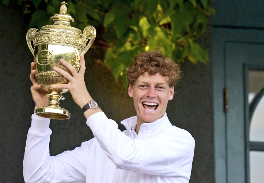 LadyEsme5's tweet image. Due settimane da questi sorrisoni qui 🥹
Sogna, ragazzo, sogna che a volte si avvera 🧡
#Sinner #Wimbledon