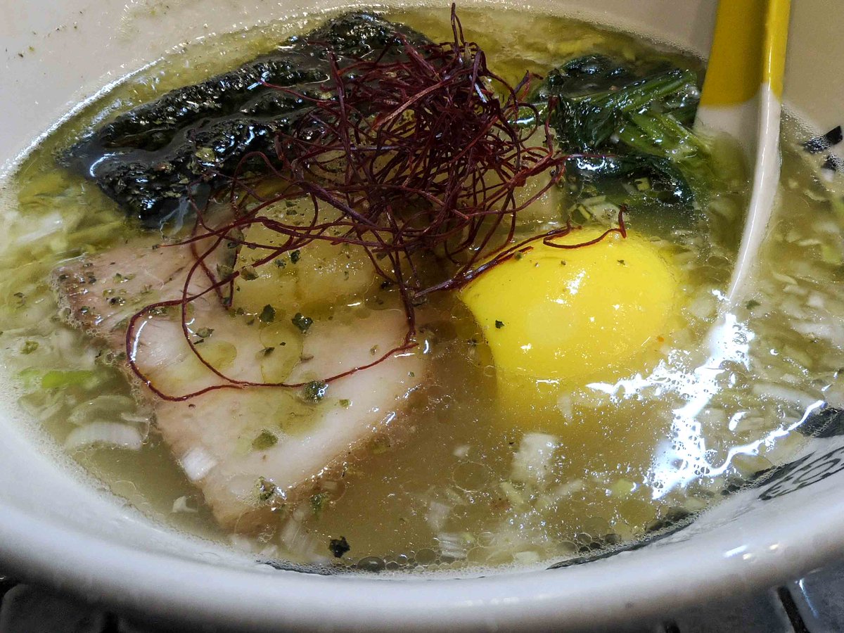 chome46300's tweet image. パイナップルラーメン(パパパパパイン@東京都町田市)
Pineapple Ramen (Papapapa pine @ Machida, Tokyo)
#ラーメン #Ramen #Tokyo #町田