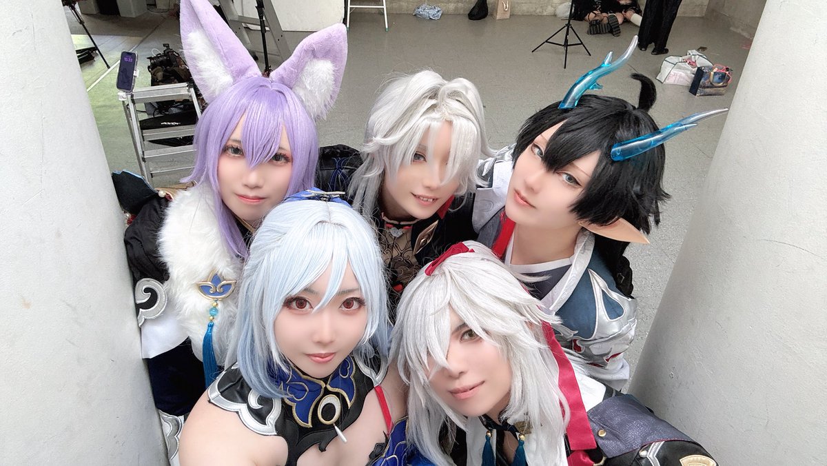 setoshiki's tweet image. 五騎士やってきた〜✨✨✨

#地上の五騎士