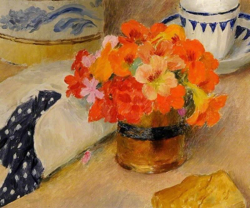 Nasturtiums, Dod Procter, 1951.