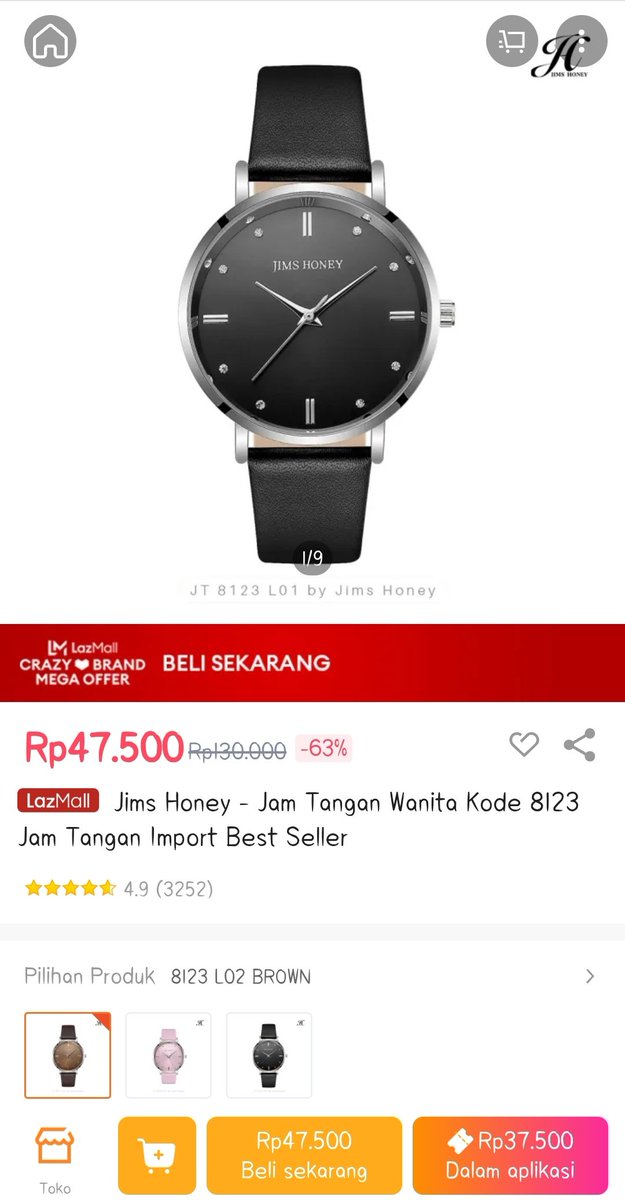 Gaiss.. Hari ini udah Hari Terakhir Dapet Voucher. Yakin kalian mau ketinggalan ? Diskon s.d 250rb + Cicilan 0% Spesial Bank Mandiri. Buruannn lazada.co.id/products/pdp-i…
