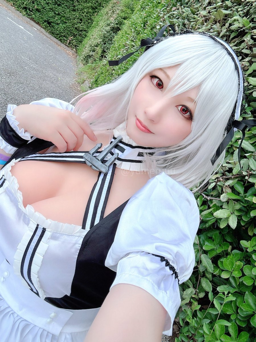yumeruuu's tweet image. 改めまして今日はワンフェスにアズールレーンのシリアスで遊びに行ってきました！たくさん撮影していただきありがとうございました✨本当に暑かったんですが無事終わって良かったです☺️