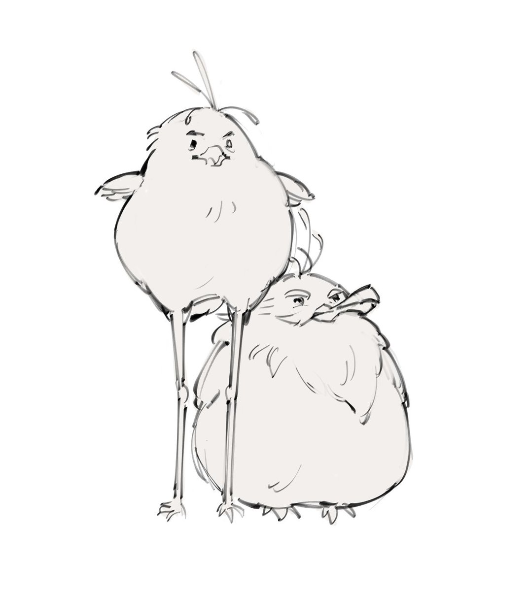 Rapidmorph3's tweet image. I have completely lost the ability to draw them seriously