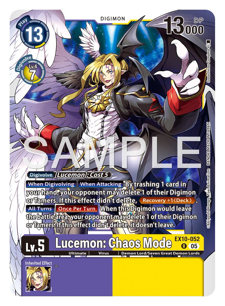 digimon_tcg_SP's tweet image. 😈[PREVIEW]😈

EX-10 SINISTER ORDER

Una expansión temática, centrada en todos los villanos de Digimon!! Prepárate para enfrentarte a ellos!

🗓️19/09/2025

🟣🟡 Lucemon CM - lvl 5