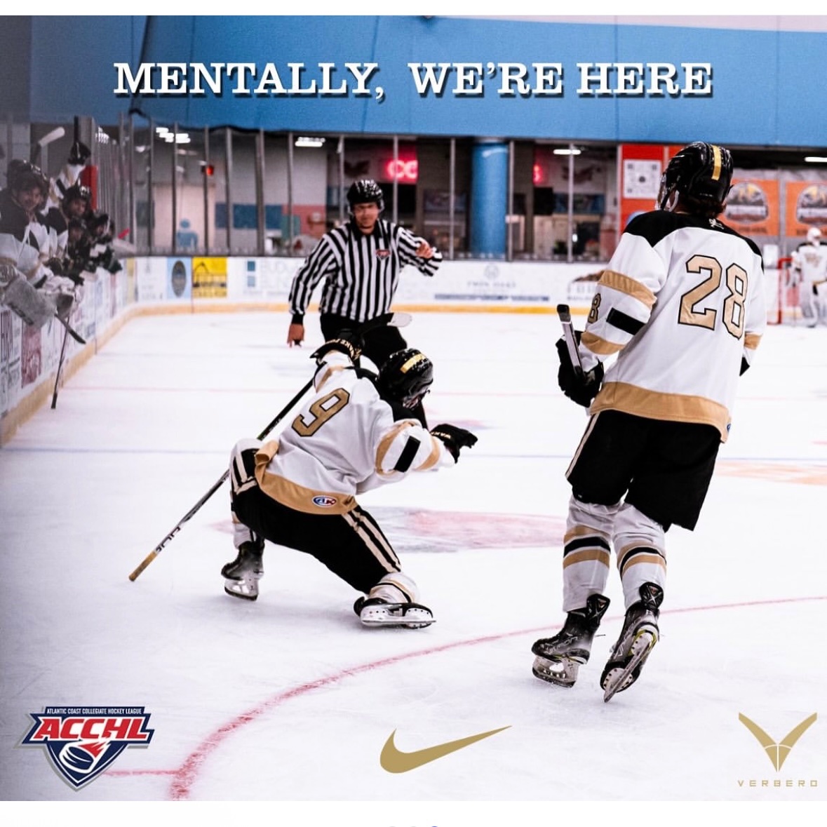 Mentally, we’re here…